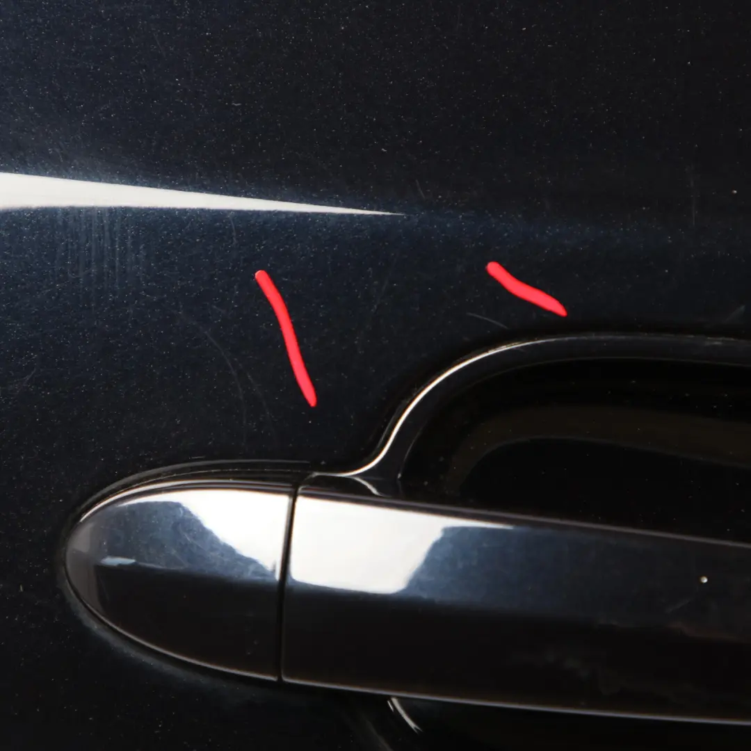Drzwi prawe tylne tył Carbonschwarz BMW E60 - SKU 7202342-CAR - Numer Części 7202342