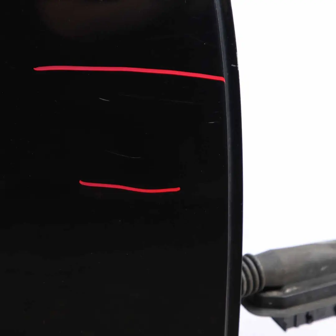 BMW 5 er E60 Beifahrer Tür hinten rechts Carbonschwarz Carbon Black - 416 - SKU 7202342-CAR - Teilenummer 7202342