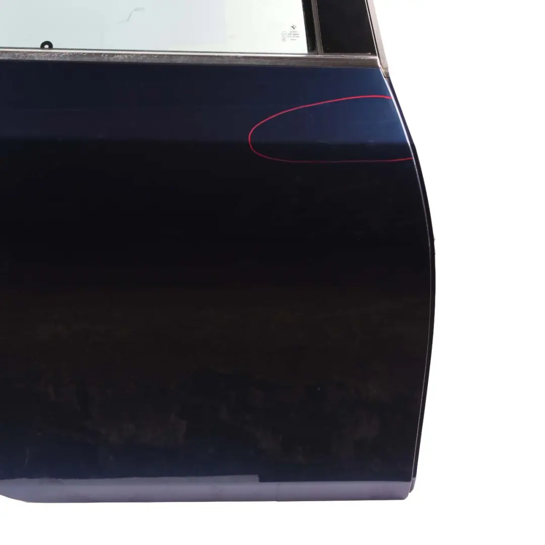 Door Rear Right O/S Tiefseeblau Deep Sea Blue Metallic - A76 to BMW 5 Series E60 1 with Part number 7202342 BMW 5 Series E60 1 Door Rear Right O/S Tiefseeblau Deep Sea Blue Metallic - A76 - SKU 7202342-DSB1 - Part number 7202342