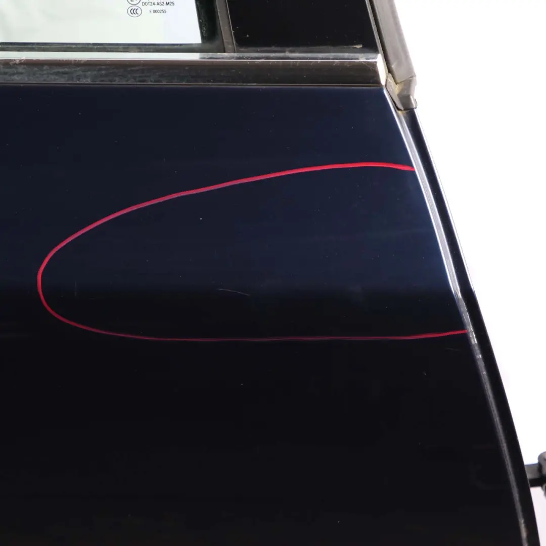 Door Rear Right O/S Tiefseeblau Deep Sea Blue Metallic - A76 to BMW 5 Series E60 1 with Part number 7202342 BMW 5 Series E60 1 Door Rear Right O/S Tiefseeblau Deep Sea Blue Metallic - A76 - SKU 7202342-DSB1 - Part number 7202342