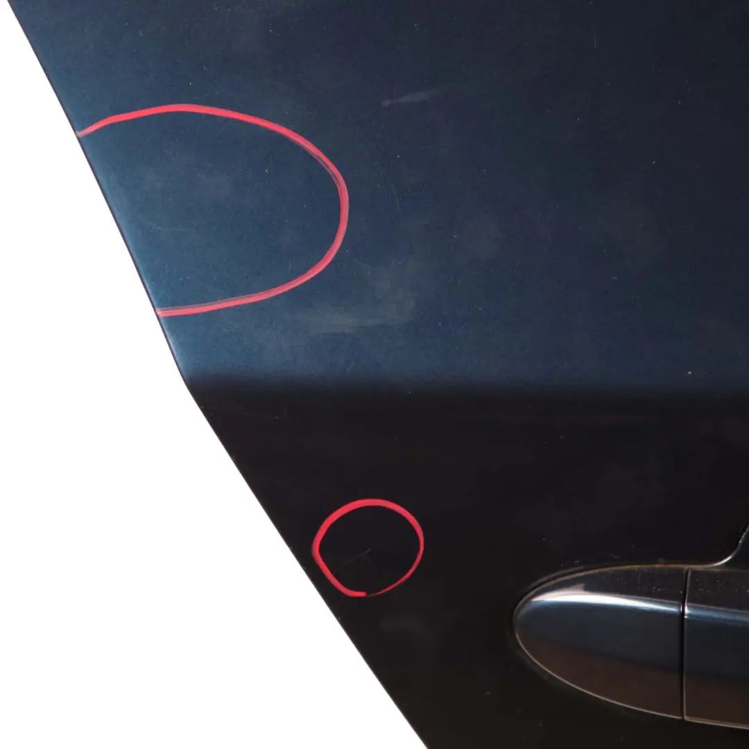 Door Rear Right O/S Tiefseeblau Deep Sea Blue Metallic - A76 to BMW 5 Series E60 1 with Part number 7202342 BMW 5 Series E60 1 Door Rear Right O/S Tiefseeblau Deep Sea Blue Metallic - A76 - SKU 7202342-DSB1 - Part number 7202342