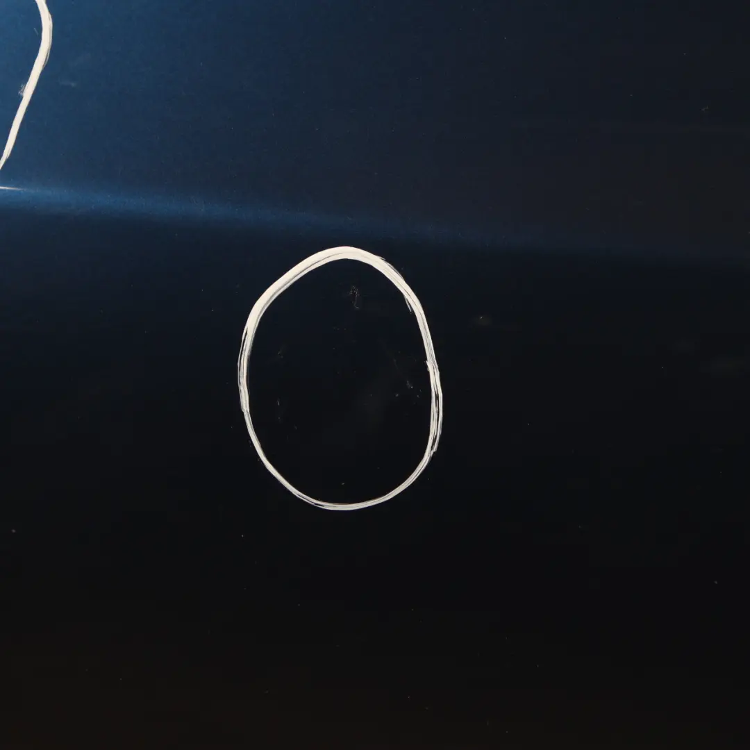 BMW 5 Series E60 Door Rear Right O/S Tiefseeblau Deep Sea Blue Metallic - A76 - SKU 7202342-DSB - Part number 7202342