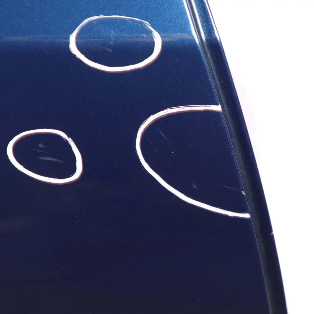 Door Rear Right O/S Covering Panel Le Mans Blau Blue Metallic - 381 to BMW E60 with Part number 7202342 BMW E60 Door Rear Right O/S Covering Panel Le Mans Blau Blue Metallic - 381 - SKU 7202342-LMB - Part number 7202342