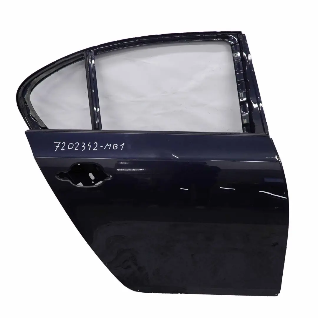 BMW E60 Door Rear Right O/S Monacoblau Monaco Blue Metallic - A35 - SKU 7202342-MB1 - Part number 7202342