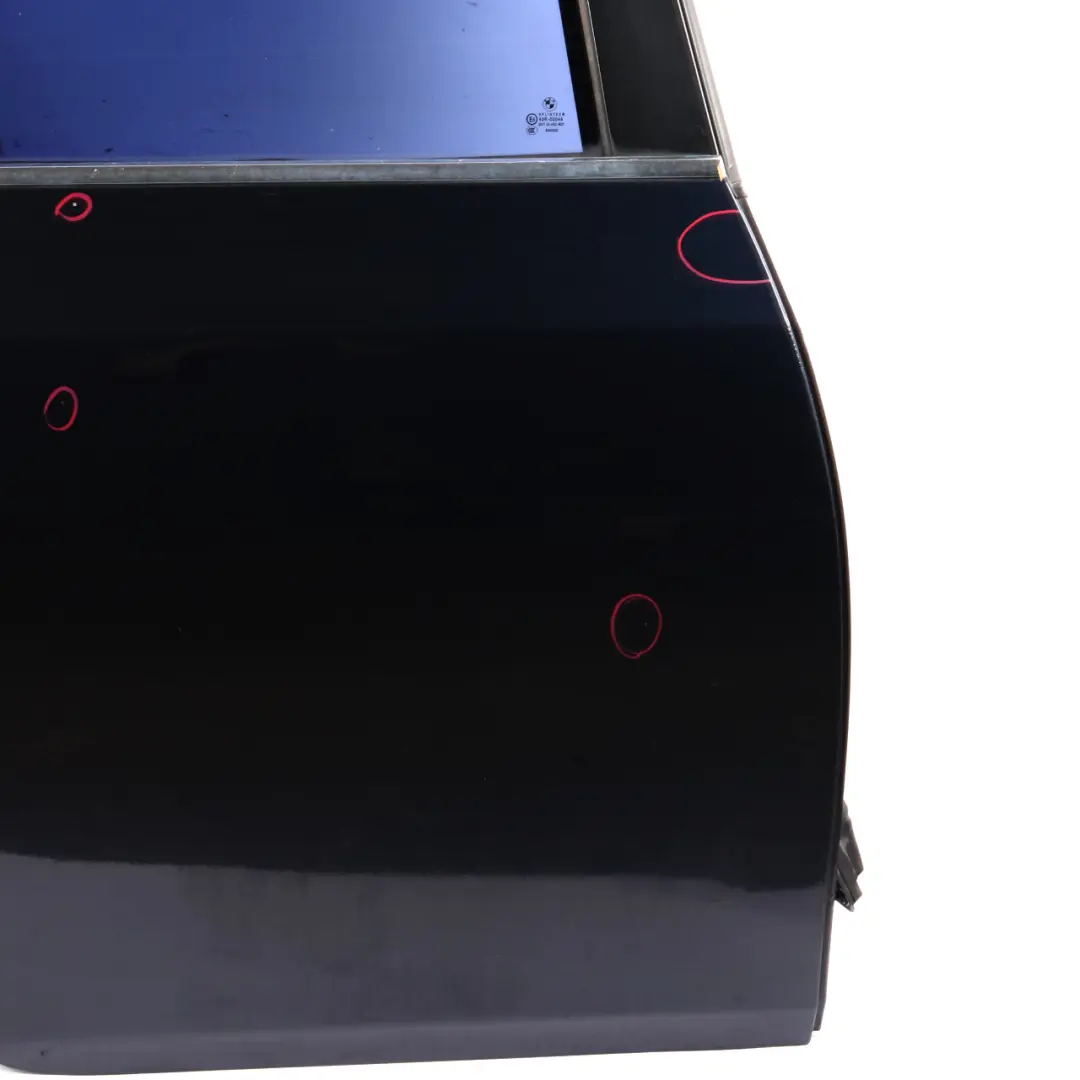 BMW E60 Door Rear Right O/S Monacoblau Monaco Blue Metallic - A35 - SKU 7202342-MB - Part number 7202342