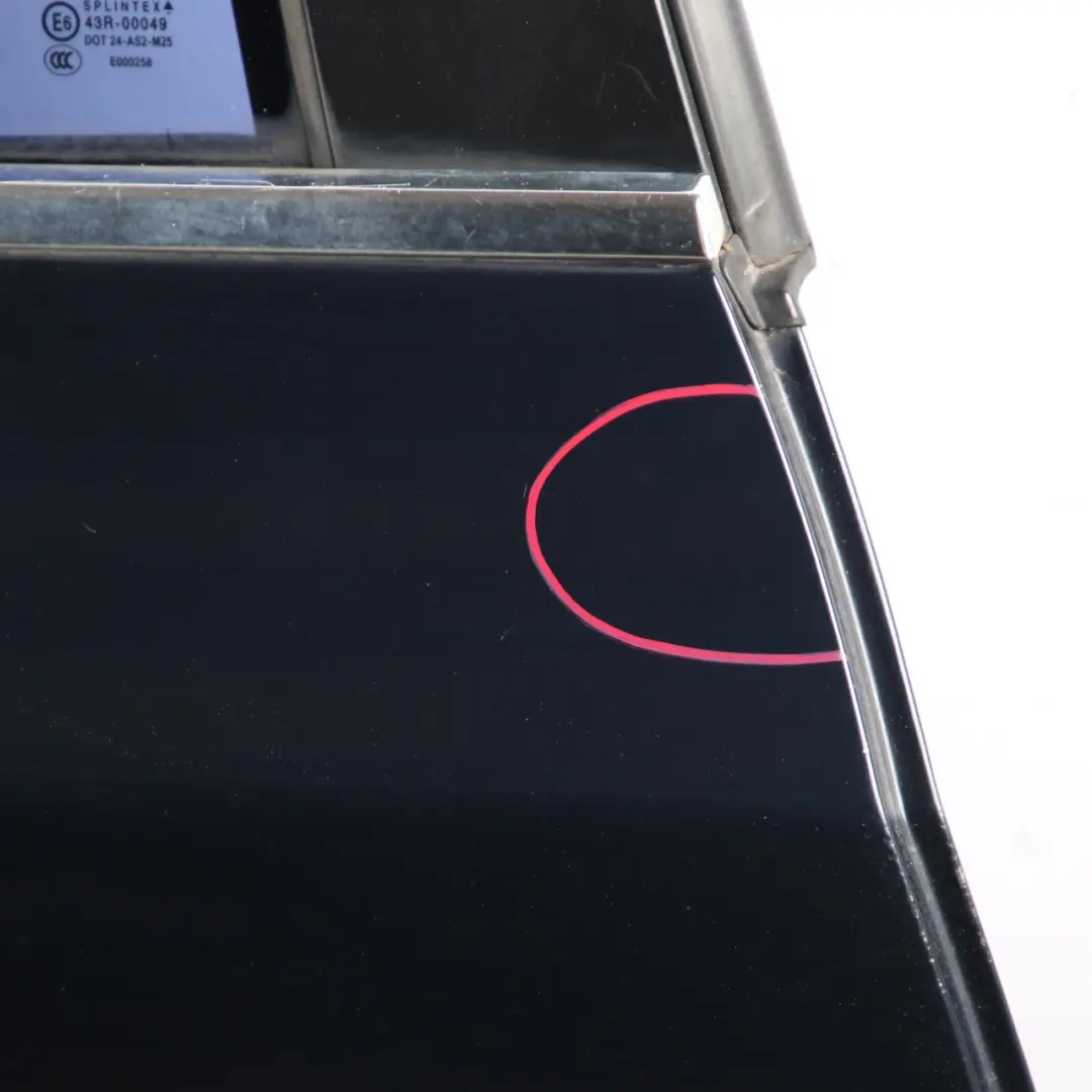 Door Rear Right O/S Monacoblau Monaco Blue Metallic - A35 to BMW E60 with Part number 7202342 BMW E60 Door Rear Right O/S Monacoblau Monaco Blue Metallic - A35 - SKU 7202342-MB - Part number 7202342