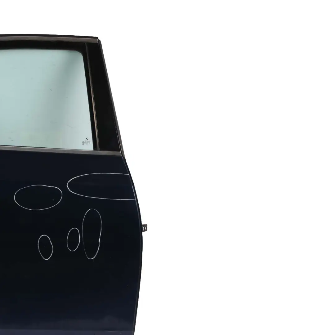 Door Rear Right O/S Mysticblau Mystic Blue Metallic - A07 to BMW E60 with Part number 7202342 BMW E60 Door Rear Right O/S Mysticblau Mystic Blue Metallic - A07 - SKU 7202342-MYS - Part number 7202342