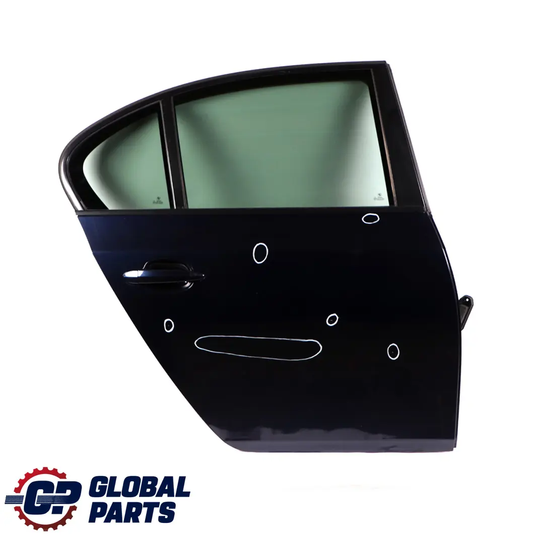 Door Rear Right O/S Orientblau Orient Blue Metallic - 317 to BMW 5 E60 Saloon with Part number 7202342 BMW 5 E60 Saloon Door Rear Right O/S Orientblau Orient Blue Metallic - 317 - SKU 7202342-OB - Part number 7202342