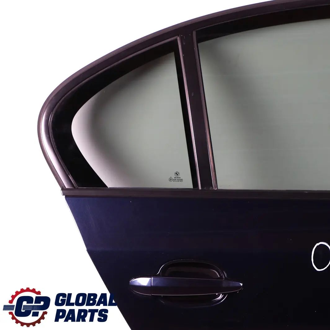 Door Rear Right O/S Orientblau Orient Blue Metallic - 317 to BMW 5 E60 Saloon with Part number 7202342 BMW 5 E60 Saloon Door Rear Right O/S Orientblau Orient Blue Metallic - 317 - SKU 7202342-OB - Part number 7202342