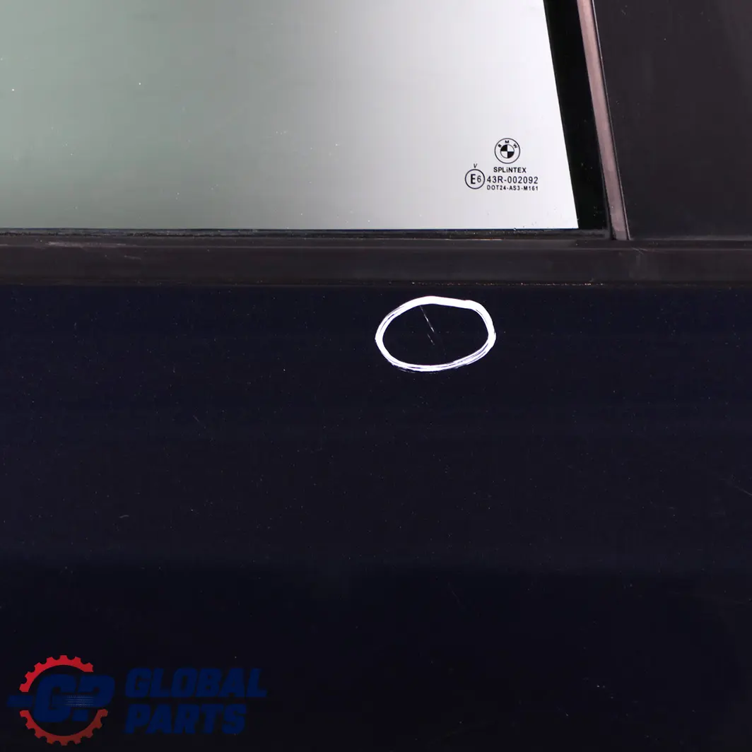 Door Rear Right O/S Orientblau Orient Blue Metallic - 317 to BMW 5 E60 Saloon with Part number 7202342 BMW 5 E60 Saloon Door Rear Right O/S Orientblau Orient Blue Metallic - 317 - SKU 7202342-OB - Part number 7202342