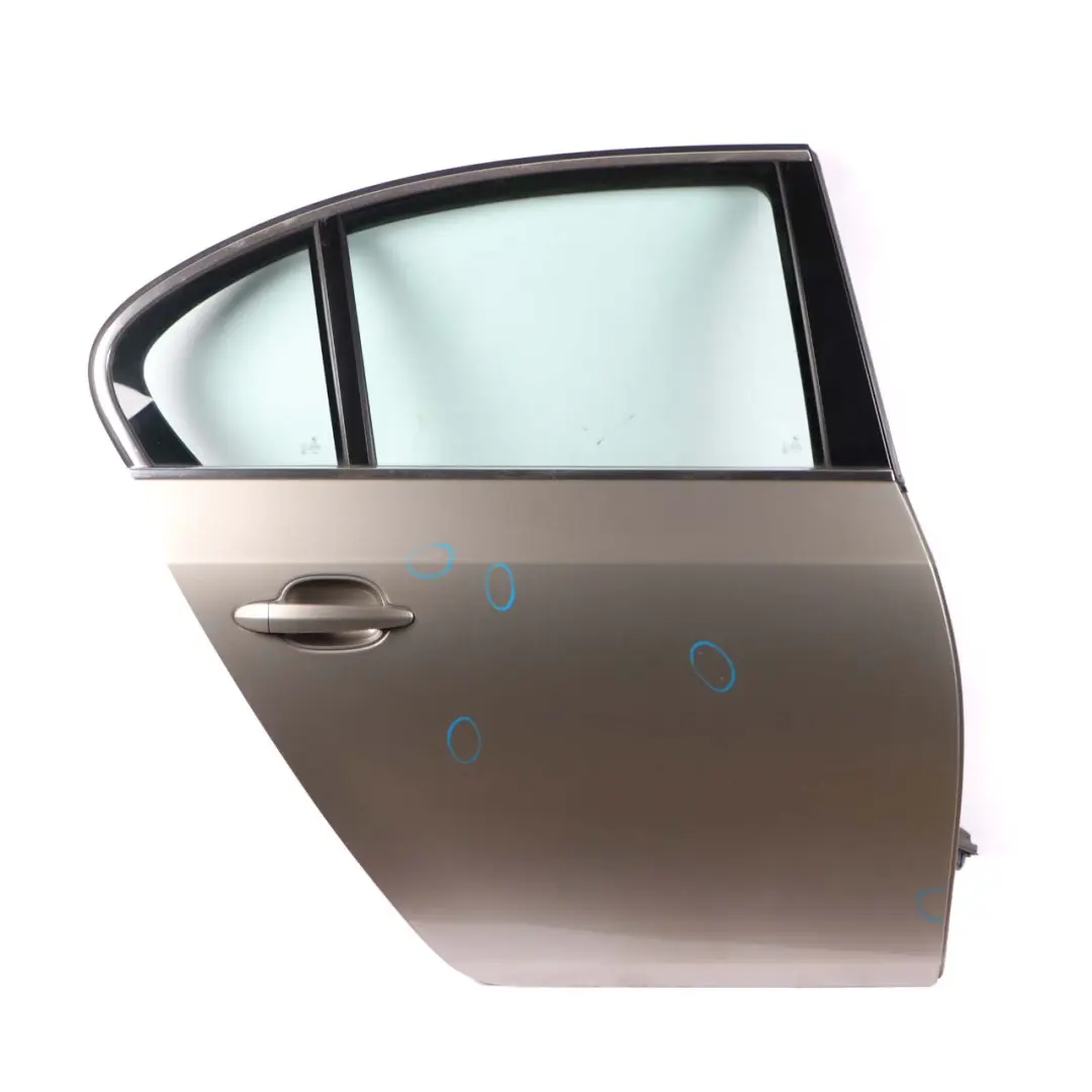 Door Rear Right O/S Platinbronze Platinum Bronze Metallic - A53 to BMW 5 E60 with Part number 7202342 BMW 5 E60 Door Rear Right O/S Platinbronze Platinum Bronze Metallic - A53 - SKU 7202342-PB1 - Part number 7202342