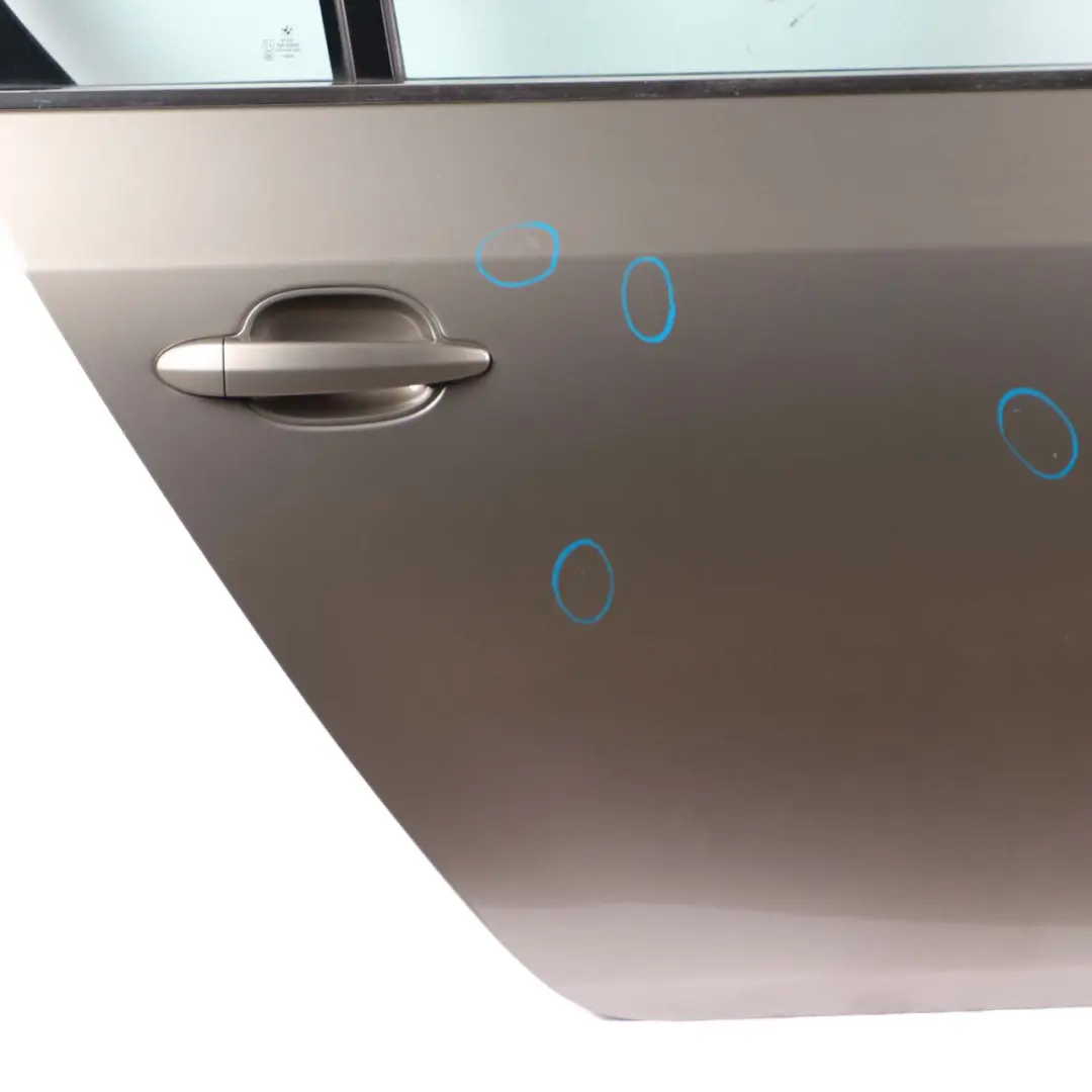 Door Rear Right O/S Platinbronze Platinum Bronze Metallic - A53 to BMW 5 E60 with Part number 7202342 BMW 5 E60 Door Rear Right O/S Platinbronze Platinum Bronze Metallic - A53 - SKU 7202342-PB1 - Part number 7202342