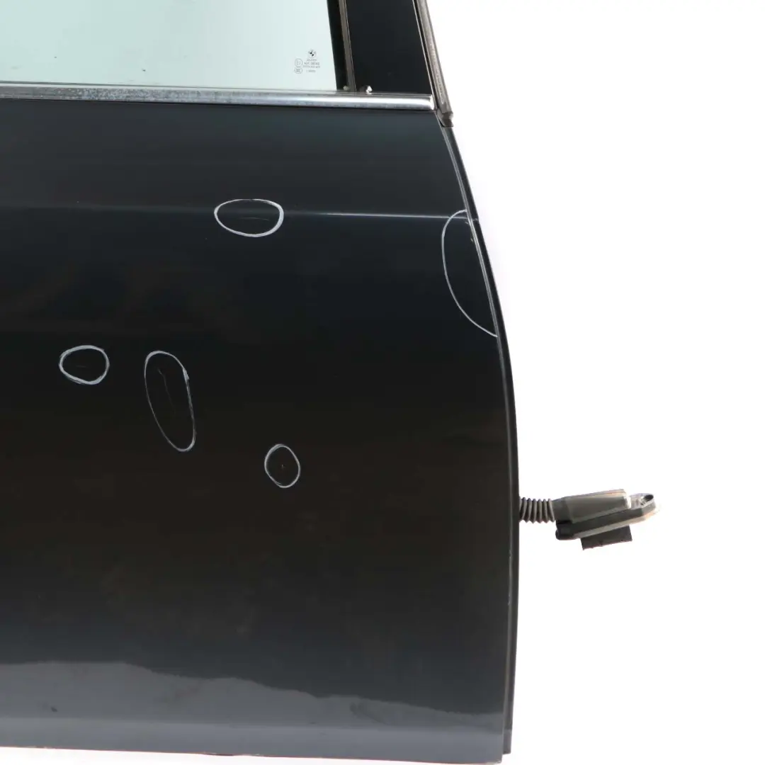 Door Rear Right O/S Platingrau Platinum Grey Metallic - A68 to BMW E60 with Part number 7202342 BMW E60 Door Rear Right O/S Platingrau Platinum Grey Metallic - A68 - SKU 7202342-PG - Part number 7202342