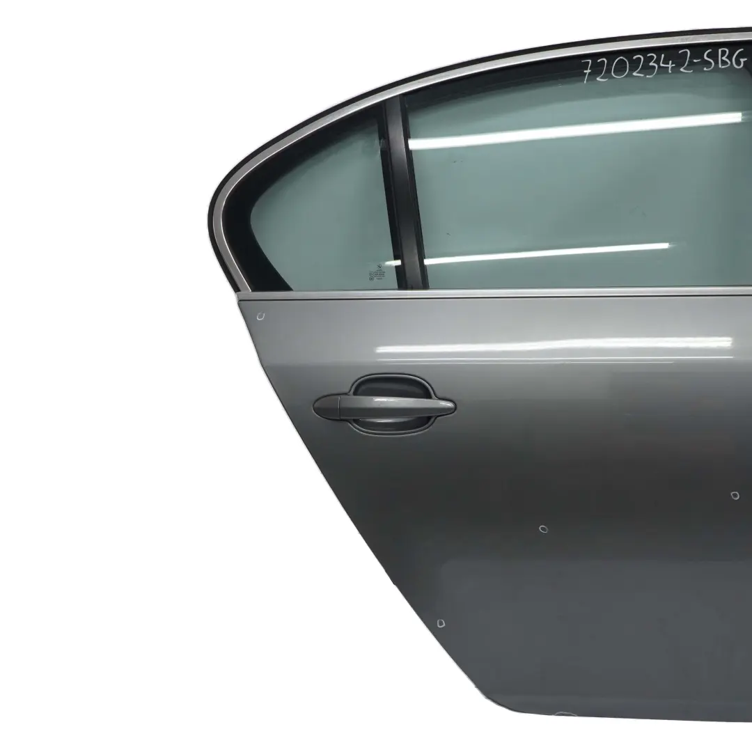 BMW E60 Drzwi Prawe Tylne Tył Silbergrau - A08 - SKU 7202342-SBG - Numer Części 7202342