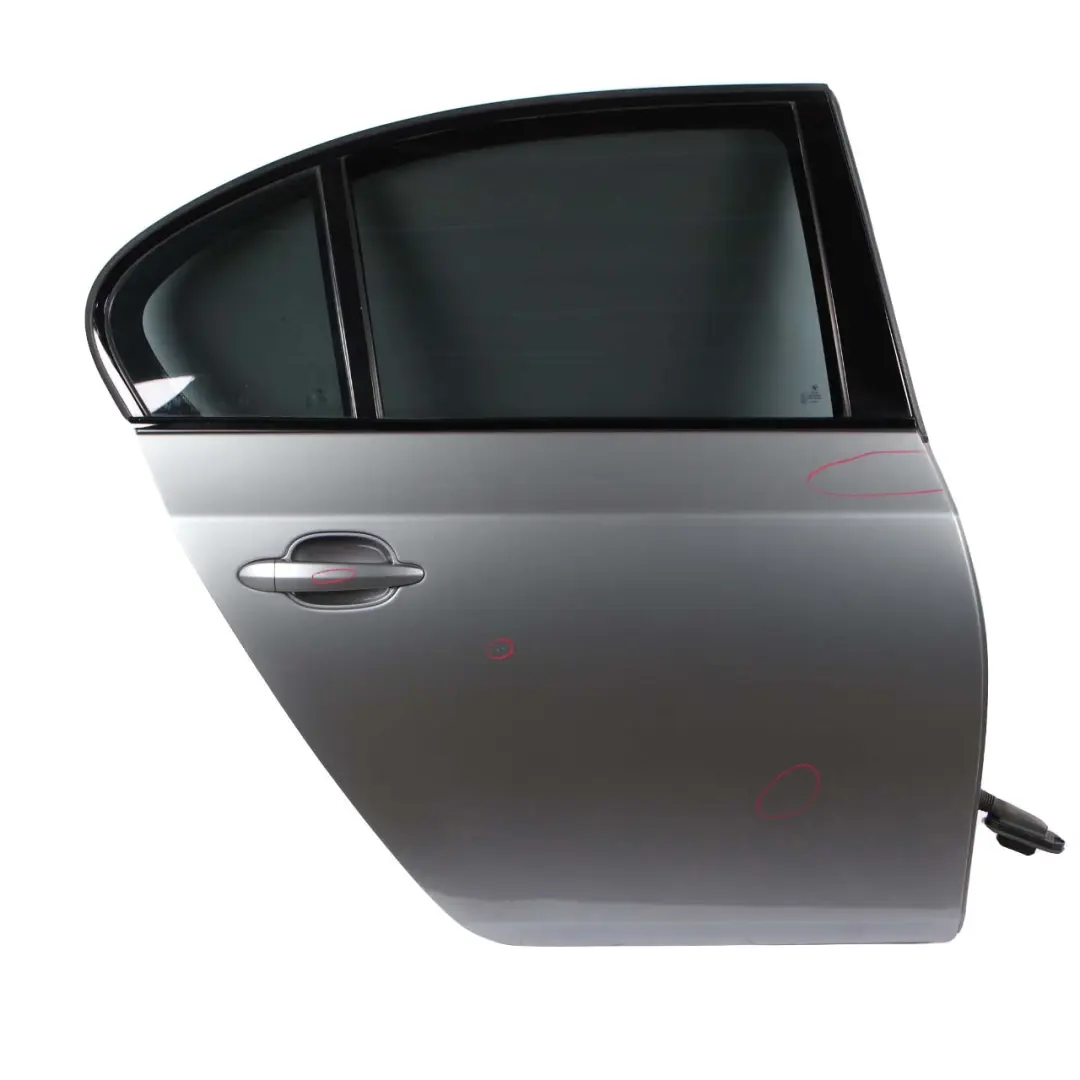 Door Rear Right O/S Spacegrau Space Grey Metallic - A52 to BMW 5 E60 with Part number 7202342 BMW 5 E60 Door Rear Right O/S Spacegrau Space Grey Metallic - A52 - SKU 7202342-SCG1 - Part number 7202342