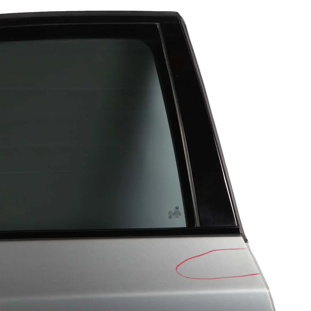 BMW 5 E60 Door Rear Right O/S Spacegrau Space Grey Metallic - A52 - SKU 7202342-SCG1 - Part number 7202342