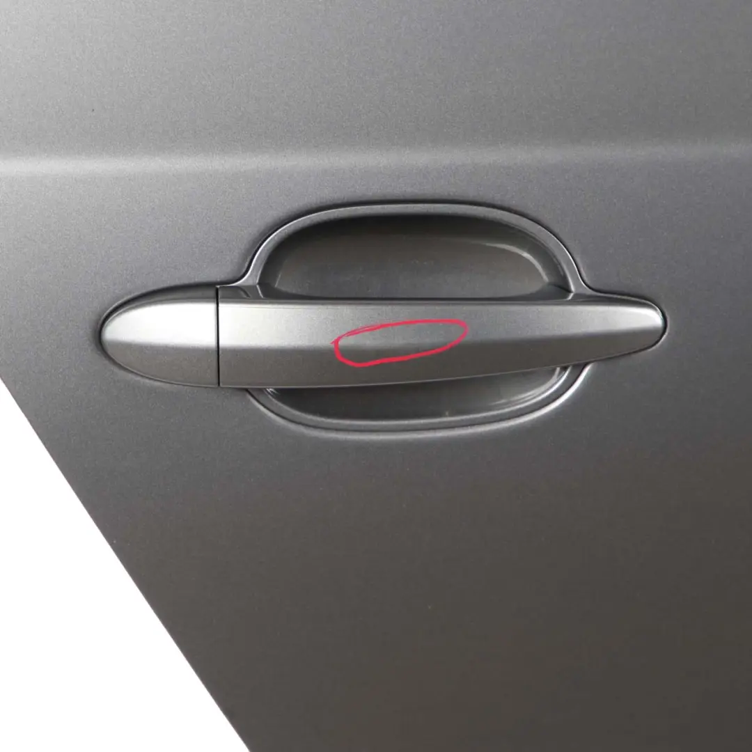 BMW 5 E60 Door Rear Right O/S Spacegrau Space Grey Metallic - A52 - SKU 7202342-SCG1 - Part number 7202342