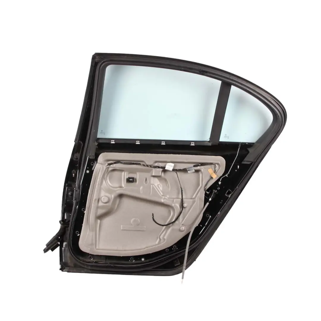 BMW E60 Door Rear Right O/S Covering Panel Schwarz 2 Black - 668 - SKU 7202342-SCH1 - Part number 7202342