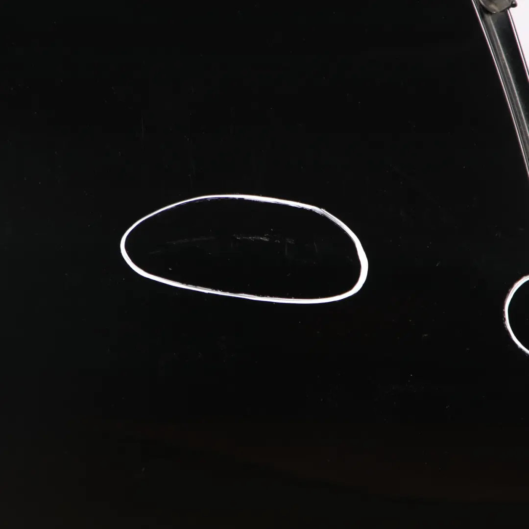 BMW E60 Door Rear Right O/S Covering Panel Schwarz 2 Black - 668 - SKU 7202342-SCH1 - Part number 7202342