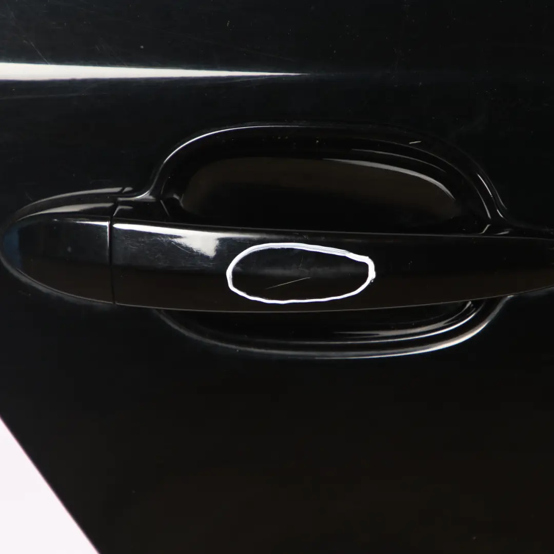 Door Rear Right O/S Covering Panel Schwarz 2 Black - 668 to BMW E60 with Part number 7202342 BMW E60 Door Rear Right O/S Covering Panel Schwarz 2 Black - 668 - SKU 7202342-SCH1 - Part number 7202342