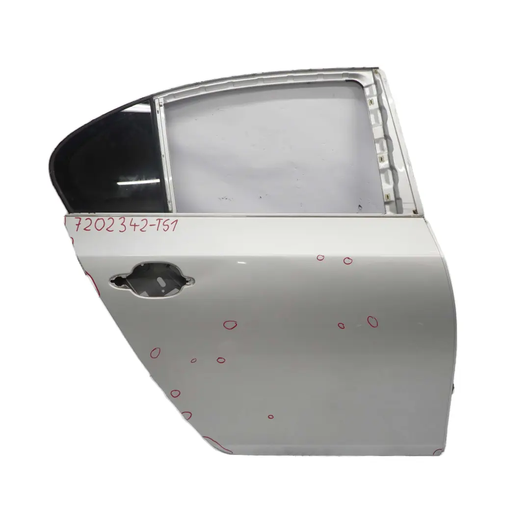 BMW E60 Portiera Posteriore Destra Argento-Titanio Argento Metallizzato - 354 - SKU 7202342-TS1 - Numero di parte 7202342