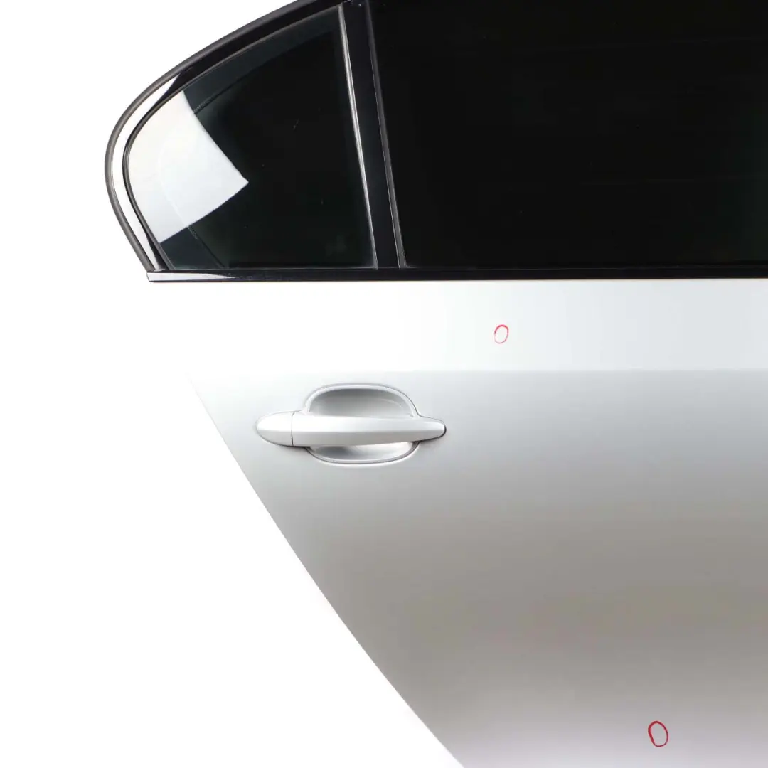 Door Rear Right O/S Titansilber Titan Silver Metallic - 354 to BMW 5 E60 with Part number 7202342 BMW 5 E60 Door Rear Right O/S Titansilber Titan Silver Metallic - 354 - SKU 7202342-TS2 - Part number 7202342