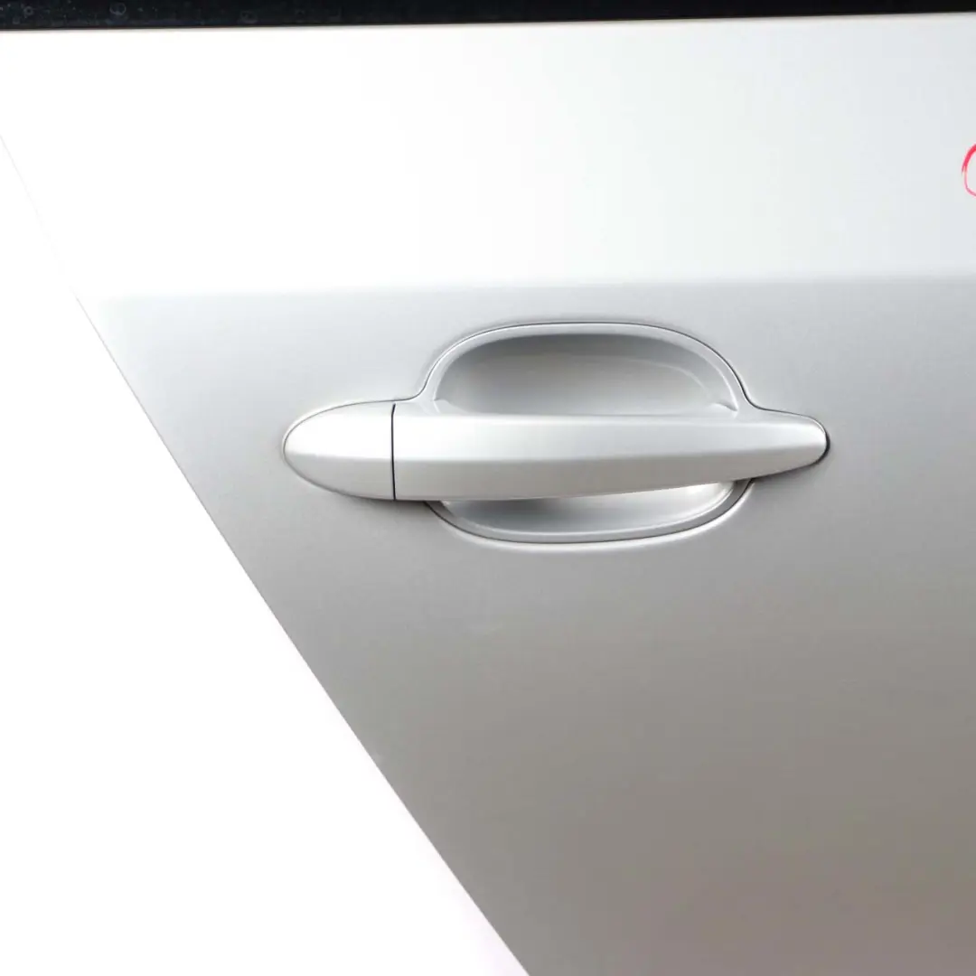 Door Rear Right O/S Titansilber Titan Silver Metallic - 354 to BMW 5 E60 with Part number 7202342 BMW 5 E60 Door Rear Right O/S Titansilber Titan Silver Metallic - 354 - SKU 7202342-TS2 - Part number 7202342