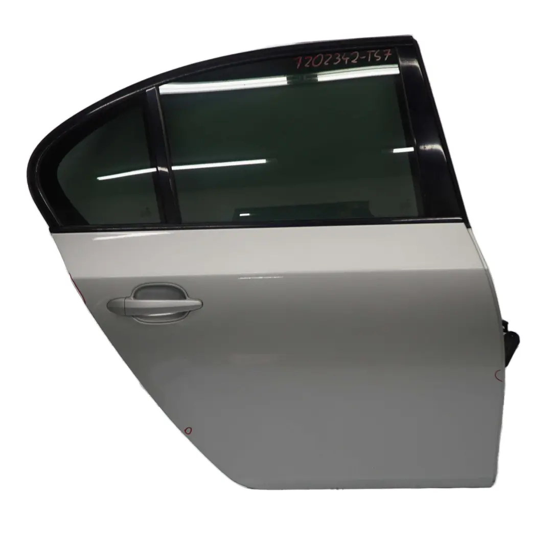 Door Rear Right O/S Titansilber Titan Silver Metallic - 354 to BMW 5 E60 7 with Part number 7202342 BMW 5 E60 7 Door Rear Right O/S Titansilber Titan Silver Metallic - 354 - SKU 7202342-TS7 - Part number 7202342