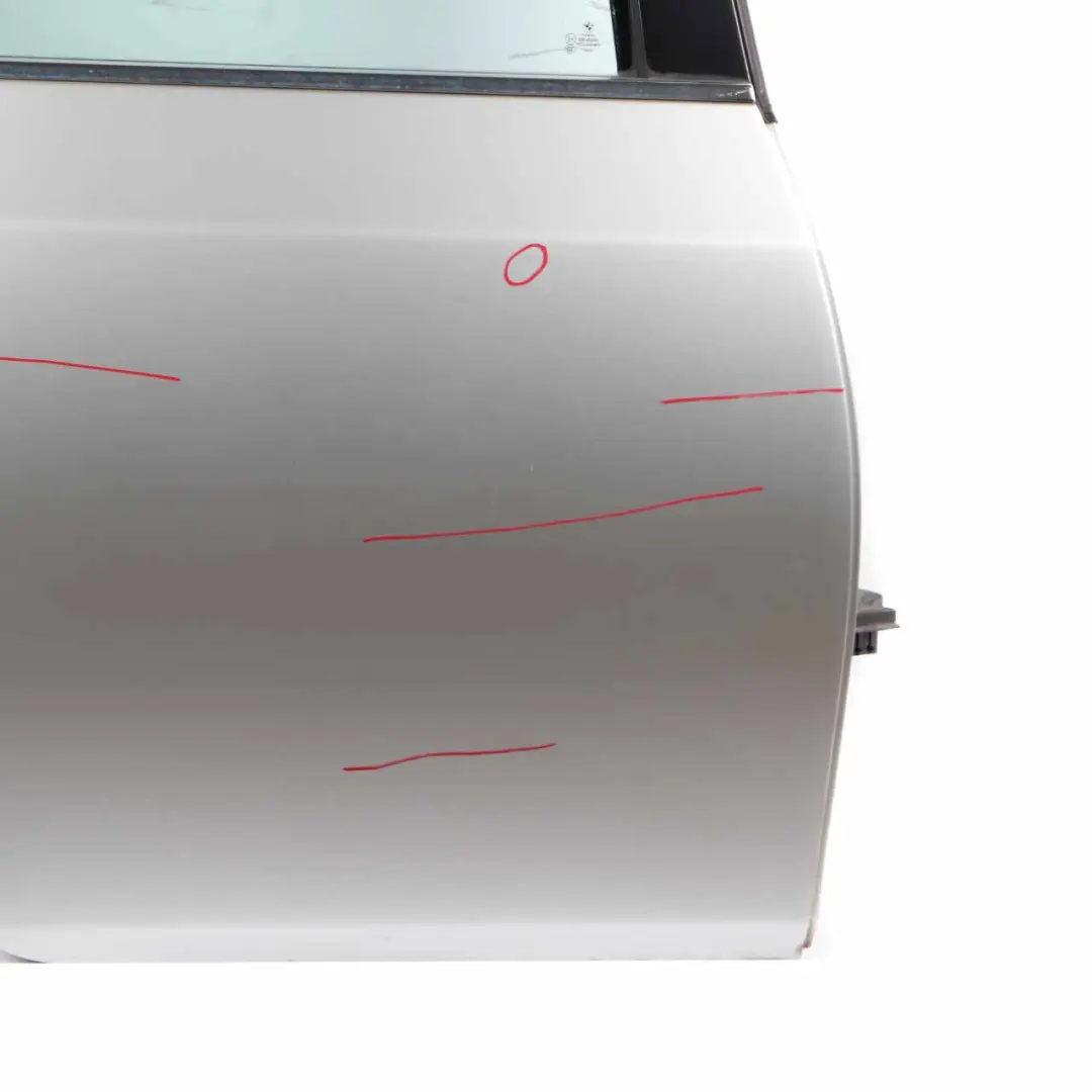 Door Rear Right O/S Titansilber Titan Silver Metallic - 354 to BMW E60 with Part number 7202342 BMW E60 Door Rear Right O/S Titansilber Titan Silver Metallic - 354 - SKU 7202342-TS - Part number 7202342