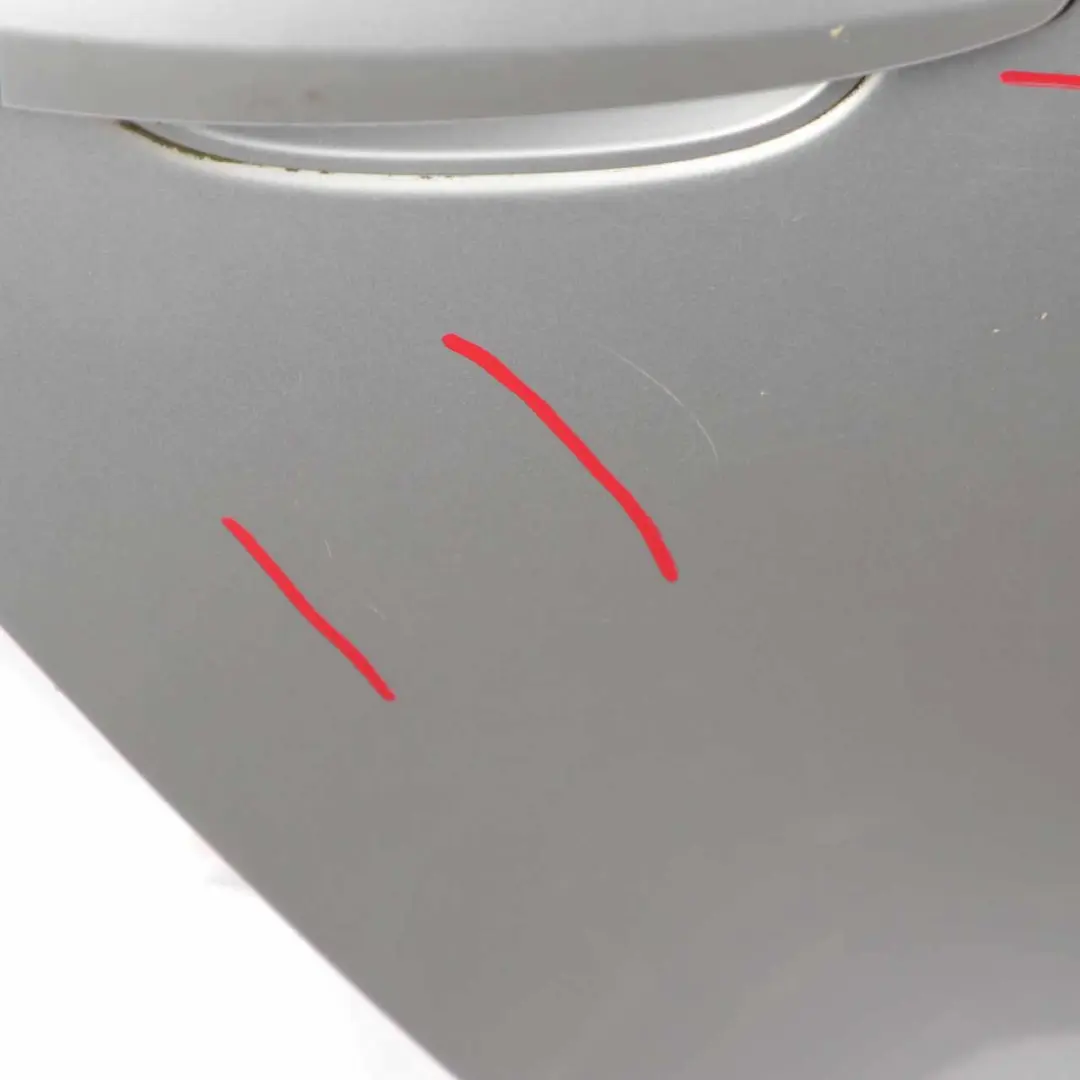 Door Rear Right O/S Titansilber Titan Silver Metallic - 354 to BMW E60 with Part number 7202342 BMW E60 Door Rear Right O/S Titansilber Titan Silver Metallic - 354 - SKU 7202342-TS - Part number 7202342