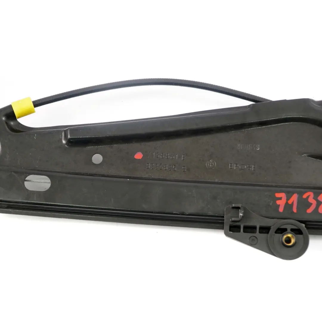  Lève-vitre BMW E65 Porte avant gauche Régulateur Mécanisme 7138861 - SKU 7202479 - Numéro de pièce 7202479
