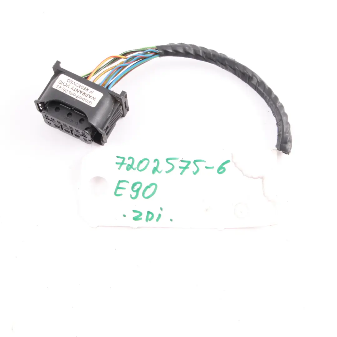 BMW E90 E91 LCI Headlight Lamp Light Plug Socket Wiring Front Left N/S 6925638 - SKU 7202575-6 - Part number 7202575