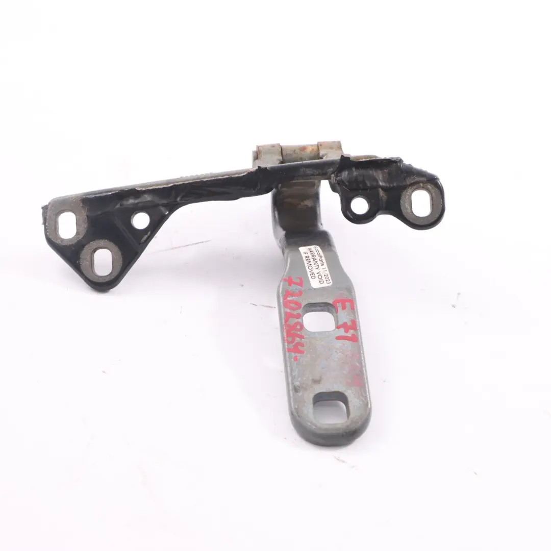 BMW X6 E71 Maletero Portón Trasero Bisagra Izquierda Gris Espacial - A52 7175829 - SKU 7202863-SCG - Número de pieza 7202863