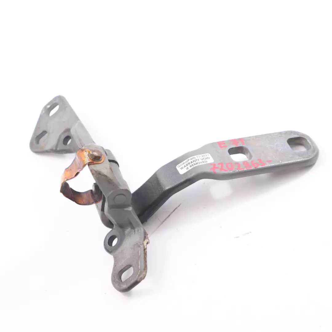 Maletero Tronco Portón Bisagra Trasera Derecha Gris Espacial 7175830 para BMW X6 E71 con número de pieza 7202864 BMW X6 E71 Maletero Tronco Portón Bisagra Trasera Derecha Gris Espacial 7175830 - SKU 7202864-SCG - Número de pieza 7202864