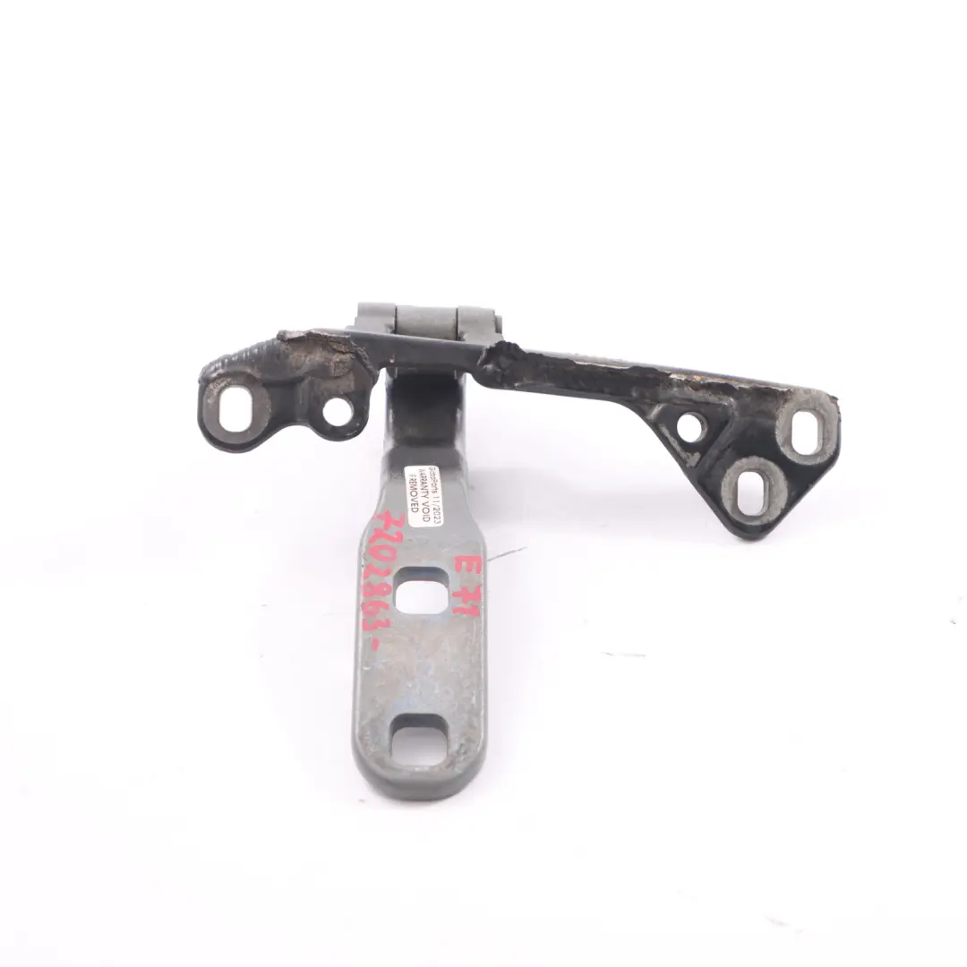 BMW X6 E71 Charnière coffre hayon arrière droite Space Gris - A52 7175830 - SKU 7202864-SCG - Numéro de pièce 7202864