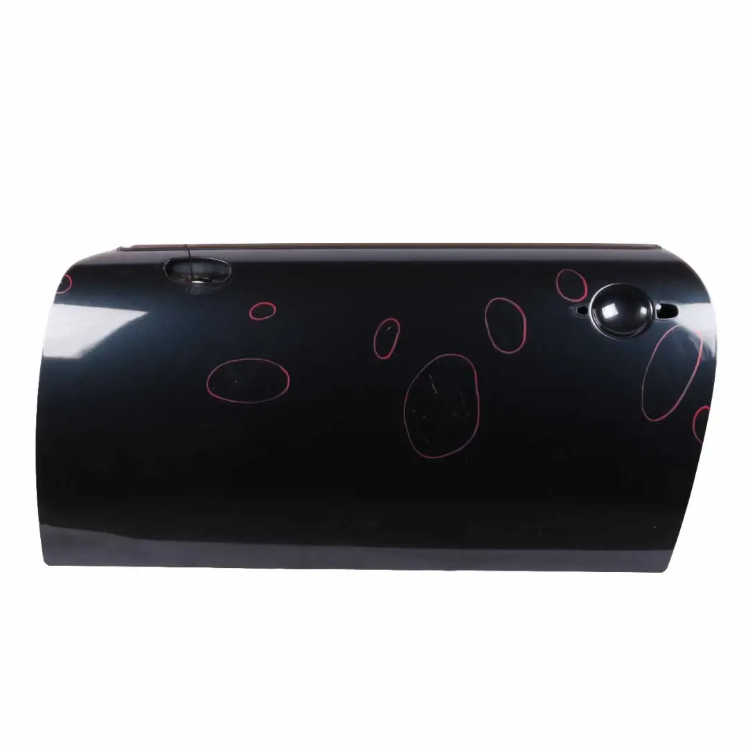 Front Door Mini R50 R52 R53 Cooper One Left N/S Astro Black Metallic - A25 to with Part number 7202911 Front Door Mini R50 R52 R53 Cooper One Left N/S Astro Black Metallic - A25 - SKU 7202911-ASB1 - Part number 7202911