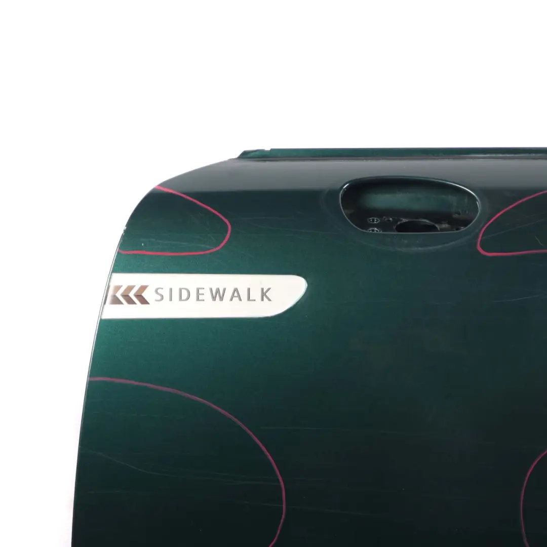 Front Left Door N/S British Racing Green - 895 to Mini Cooper R50 R52 R53 1 with Part number 7202911 Mini Cooper R50 R52 R53 1 Front Left Door N/S British Racing Green - 895 - SKU 7202911-BRG1 - Part number 7202911