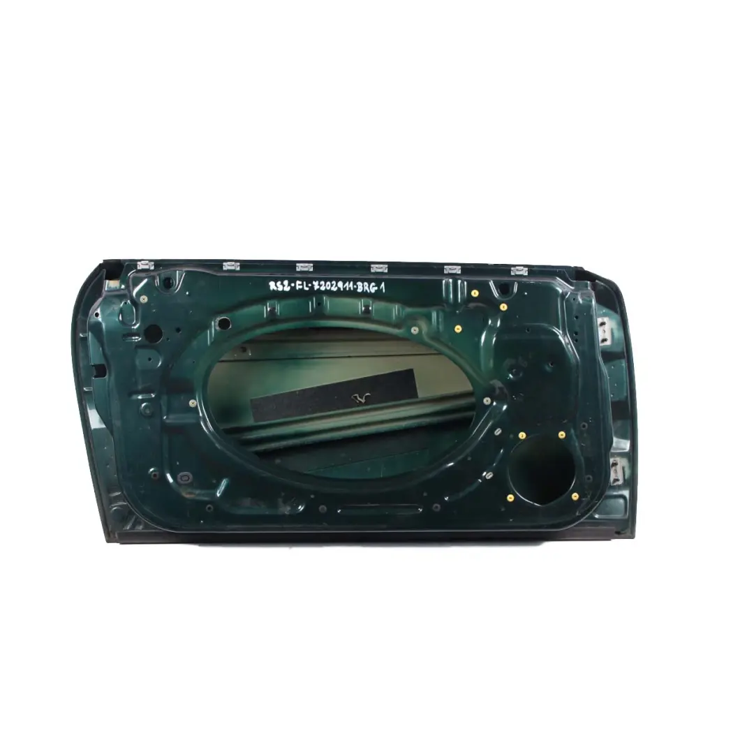 Front Left Door N/S British Racing Green - 895 to Mini Cooper R50 R52 R53 1 with Part number 7202911 Mini Cooper R50 R52 R53 1 Front Left Door N/S British Racing Green - 895 - SKU 7202911-BRG1 - Part number 7202911