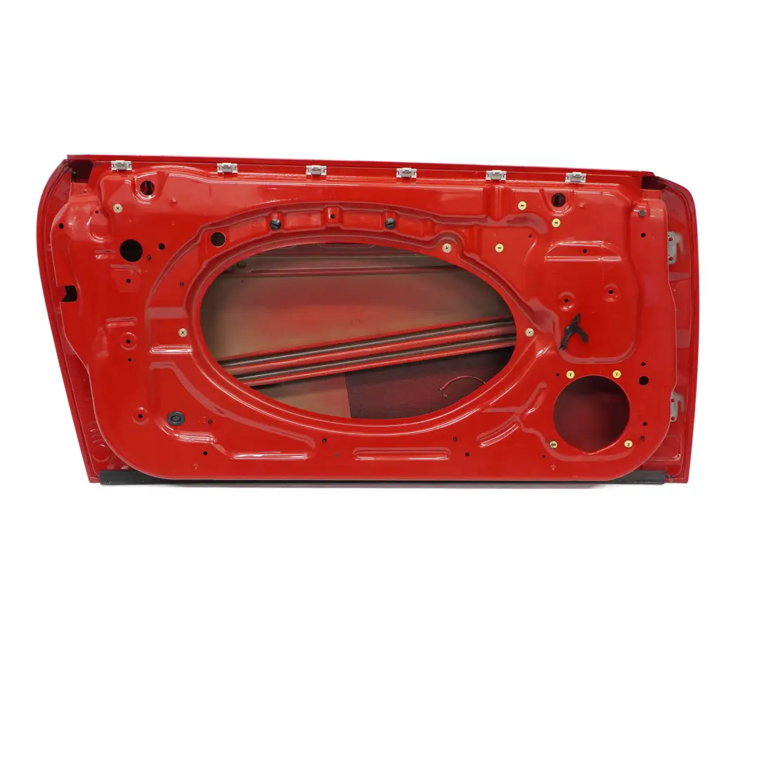 Front Left Door N/S Chili Red - 851 to Mini Cooper R50 R52 R53 with Part number 7202911 Mini Cooper R50 R52 R53 Front Left Door N/S Chili Red - 851 - SKU 7202911-CHRED - Part number 7202911