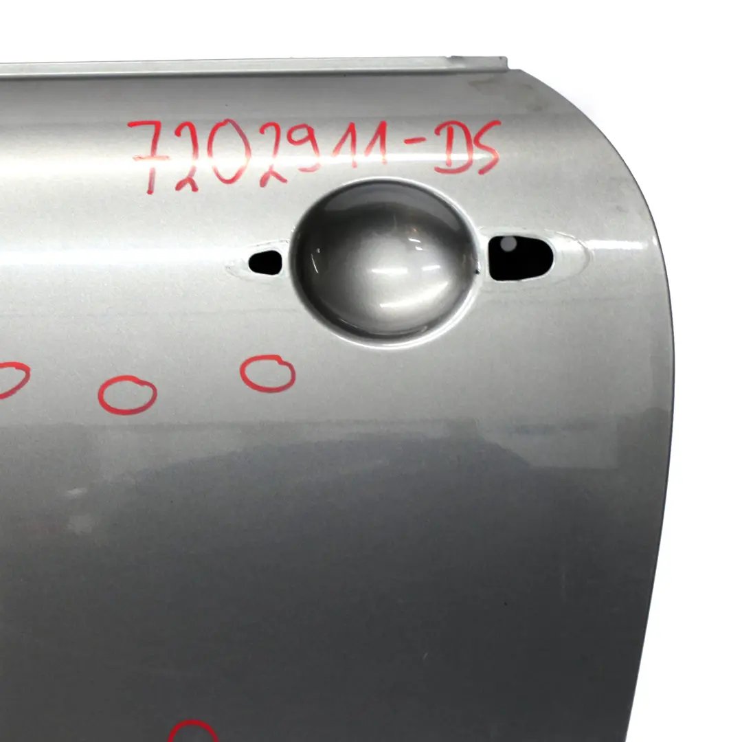 Front Left Door N/S Dark Silver Metallic - 871 to Mini R50 R52 R53 with Part number 7202911 Mini R50 R52 R53 Front Left Door N/S Dark Silver Metallic - 871 - SKU 7202911-DS - Part number 7202911