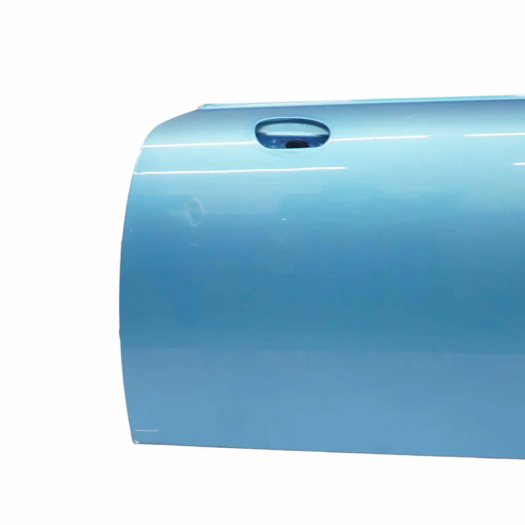 Front Left Door N/S Electric Blue Metallic - 870 to Mini Cooper R50 R52 R53 with Part number 7202911 Mini Cooper R50 R52 R53 Front Left Door N/S Electric Blue Metallic - 870 - SKU 7202911-ELB - Part number 7202911