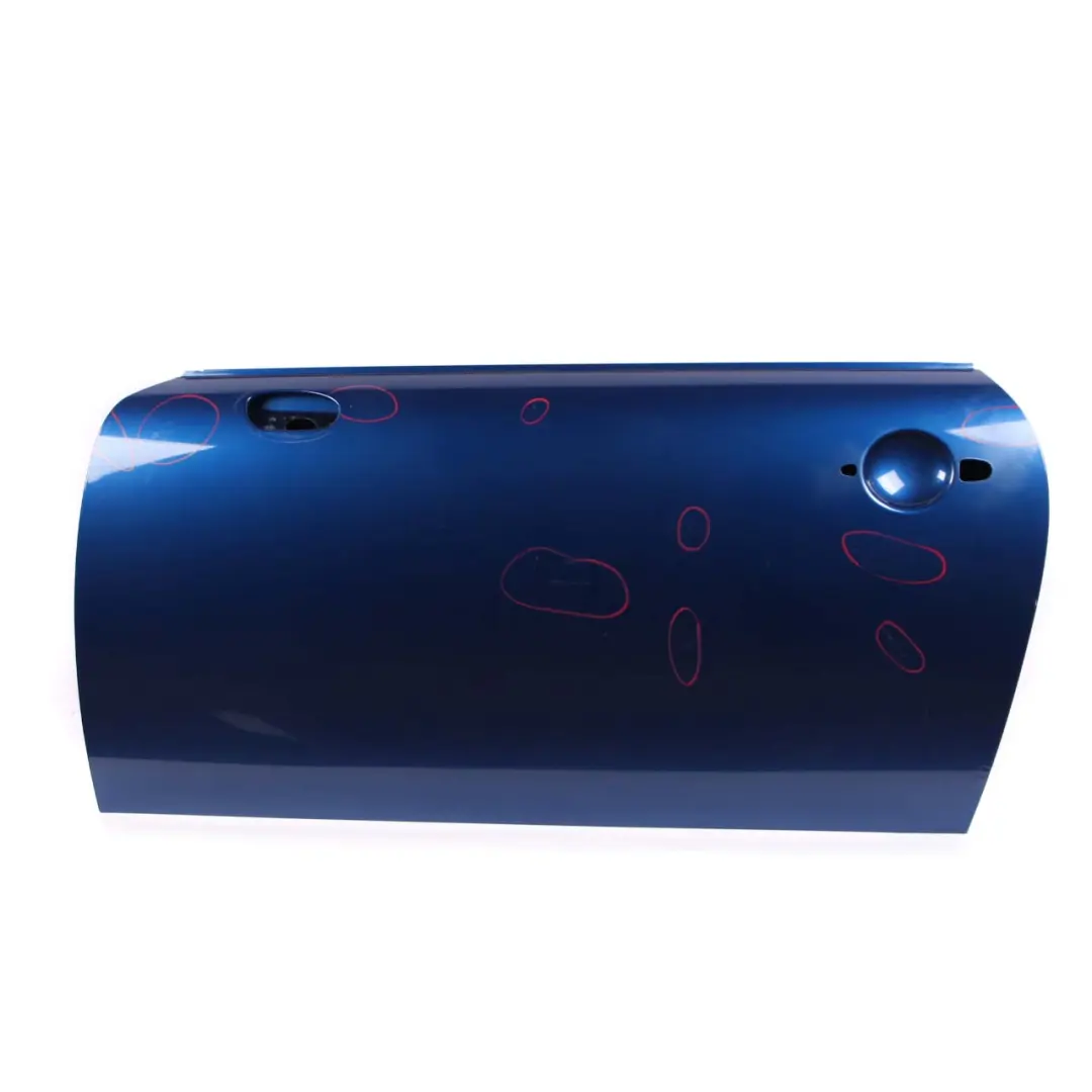Front Left Door N/S Indi Blue Metallic - 896 to Mini Cooper One R50 R52 R53 with Part number 7202911 Mini Cooper One R50 R52 R53 Front Left Door N/S Indi Blue Metallic - 896 - SKU 7202911-IB2 - Part number 7202911