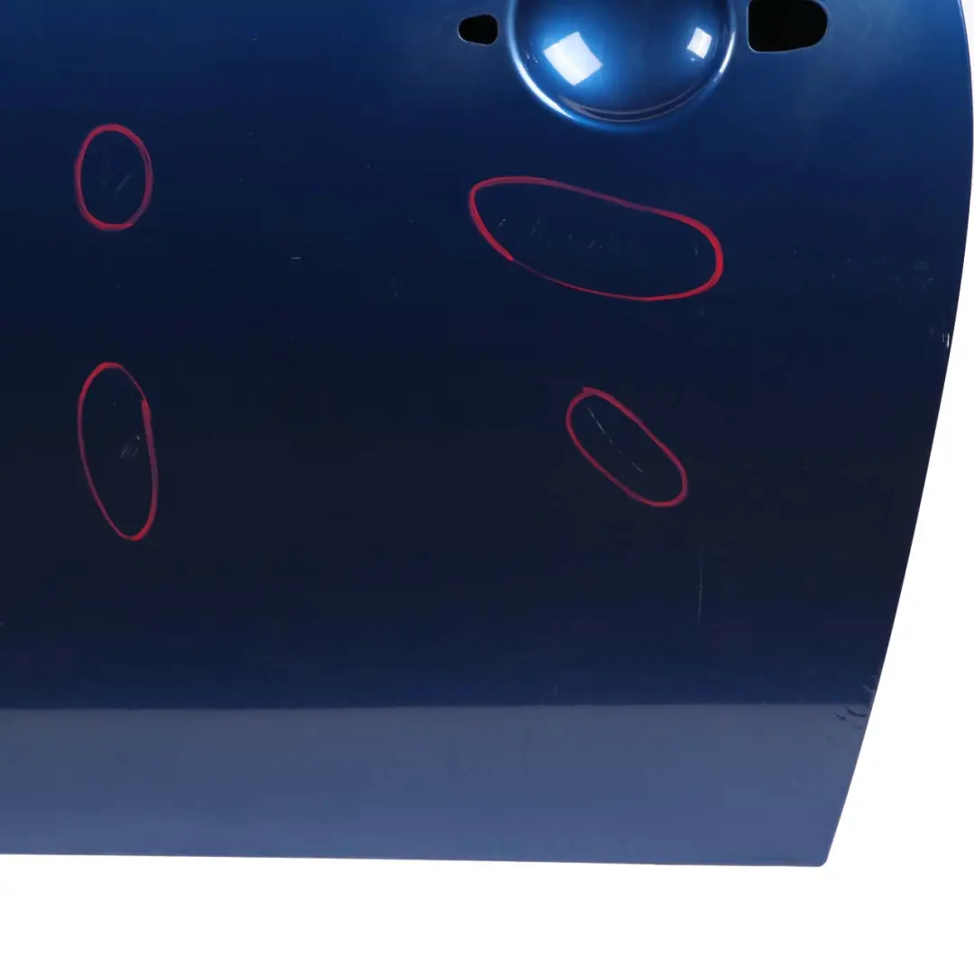 Front Left Door N/S Indi Blue Metallic - 896 to Mini Cooper One R50 R52 R53 with Part number 7202911 Mini Cooper One R50 R52 R53 Front Left Door N/S Indi Blue Metallic - 896 - SKU 7202911-IB2 - Part number 7202911
