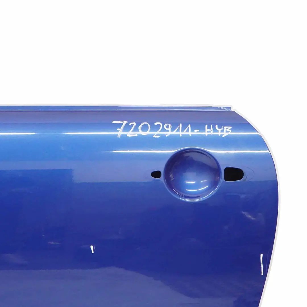 Puerta Delantera Izquierda Mini Cooper R50 R52 R53 Indi Azul Metalizado - 862 para con número de pieza 7202911 Puerta Delantera Izquierda Mini Cooper R50 R52 R53 Indi Azul Metalizado - 862 - SKU 7202911-IB - Número de pieza 7202911