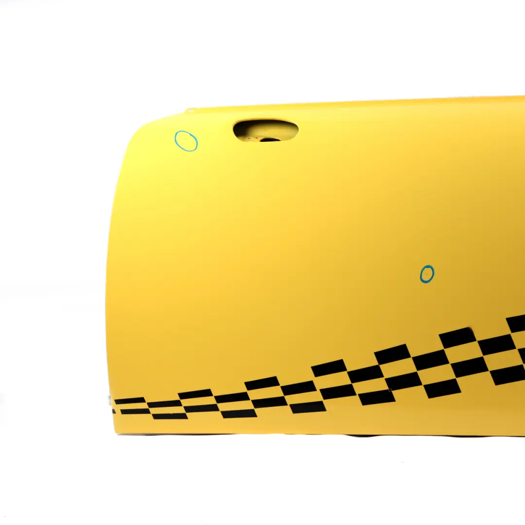 Front Left Door N/S Liquid Yellow - 902 to Mini Cooper One R50 R52 R53 1 with Part number 7202911 Mini Cooper One R50 R52 R53 1 Front Left Door N/S Liquid Yellow - 902 - SKU 7202911-YEL1 - Part number 7202911
