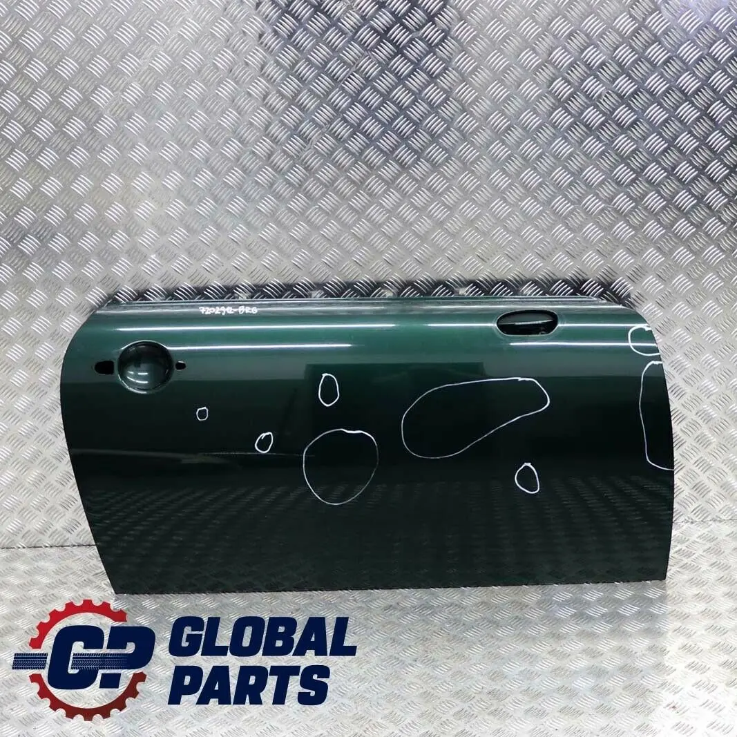 Front Right Door O/S British Racing Green to Mini Cooper R50 R52 R53 with Part number 7202912 Mini Cooper R50 R52 R53 Front Right Door O/S British Racing Green - SKU 7202912-BRG - Part number 7202912