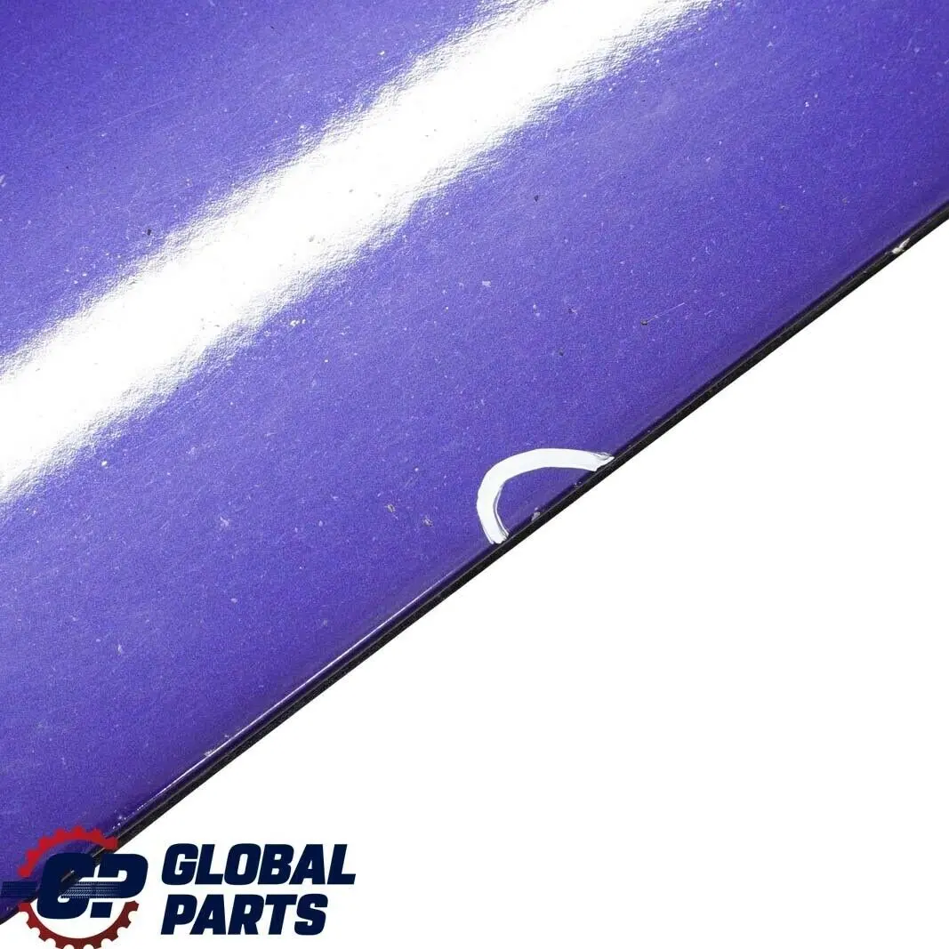 Front Right Door O/S Black-eye Purple Metallic A24 to BMW Mini Cooper R50 R52 R53 with Part number 7202912 BMW Mini Cooper R50 R52 R53 Front Right Door O/S Black-eye Purple Metallic A24 - SKU 7202912-PUR - Part number 7202912