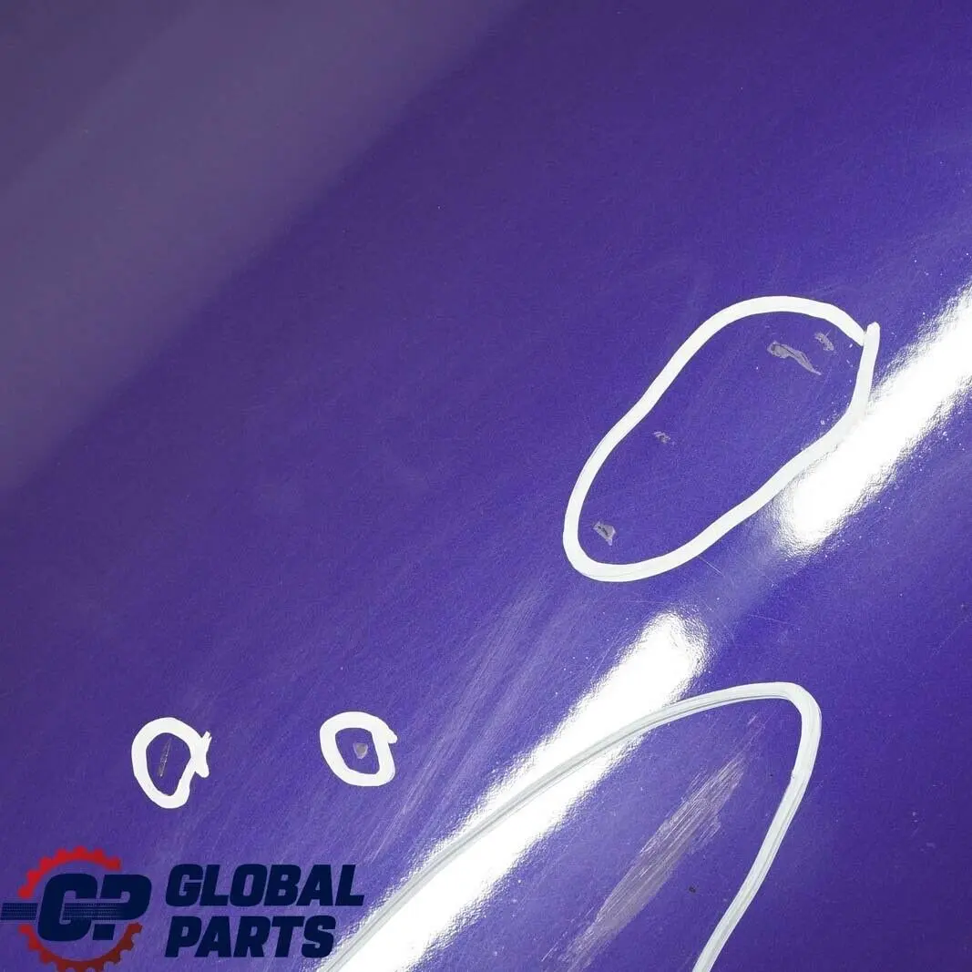 Front Right Door O/S Black-eye Purple Metallic A24 to BMW Mini Cooper R50 R52 R53 with Part number 7202912 BMW Mini Cooper R50 R52 R53 Front Right Door O/S Black-eye Purple Metallic A24 - SKU 7202912-PUR - Part number 7202912