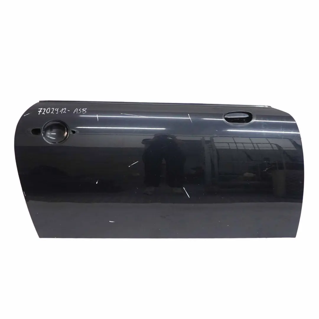 Mini Cooper R50 R52 R53 Porte avant droite Noir Astro Métallisé - A25 - SKU 7202912-ASB - Numéro de pièce 7202912
