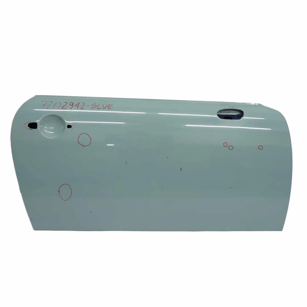 Porta Anteriore Mini R50 R52 R53 Cooper Pannello Destro Azzurro per con numero di parte 7202912 Porta Anteriore Mini R50 R52 R53 Cooper Pannello Destro Azzurro - SKU 7202912-BLUE - Numero di parte 7202912